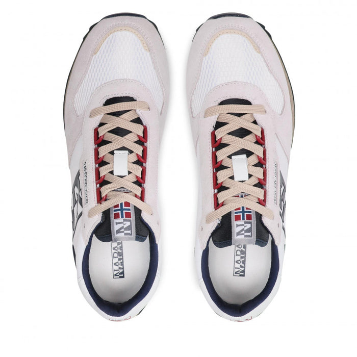 Napapijri Sneaker Running Pelle Bianco 5