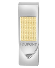 S.t.dupont Rect Money Clip Argento Unisex