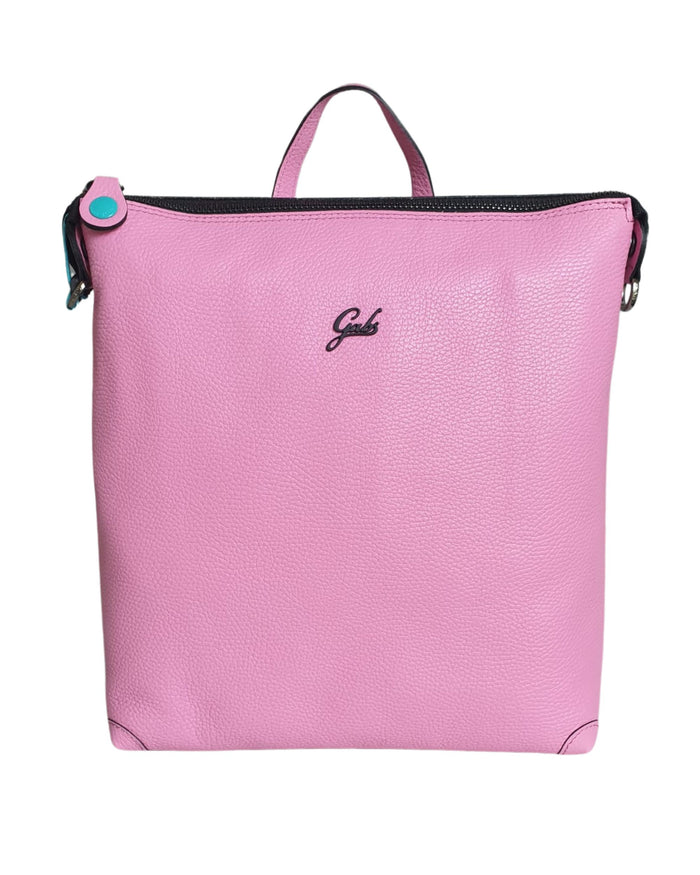 Gabs Pink Leather Backpack 1