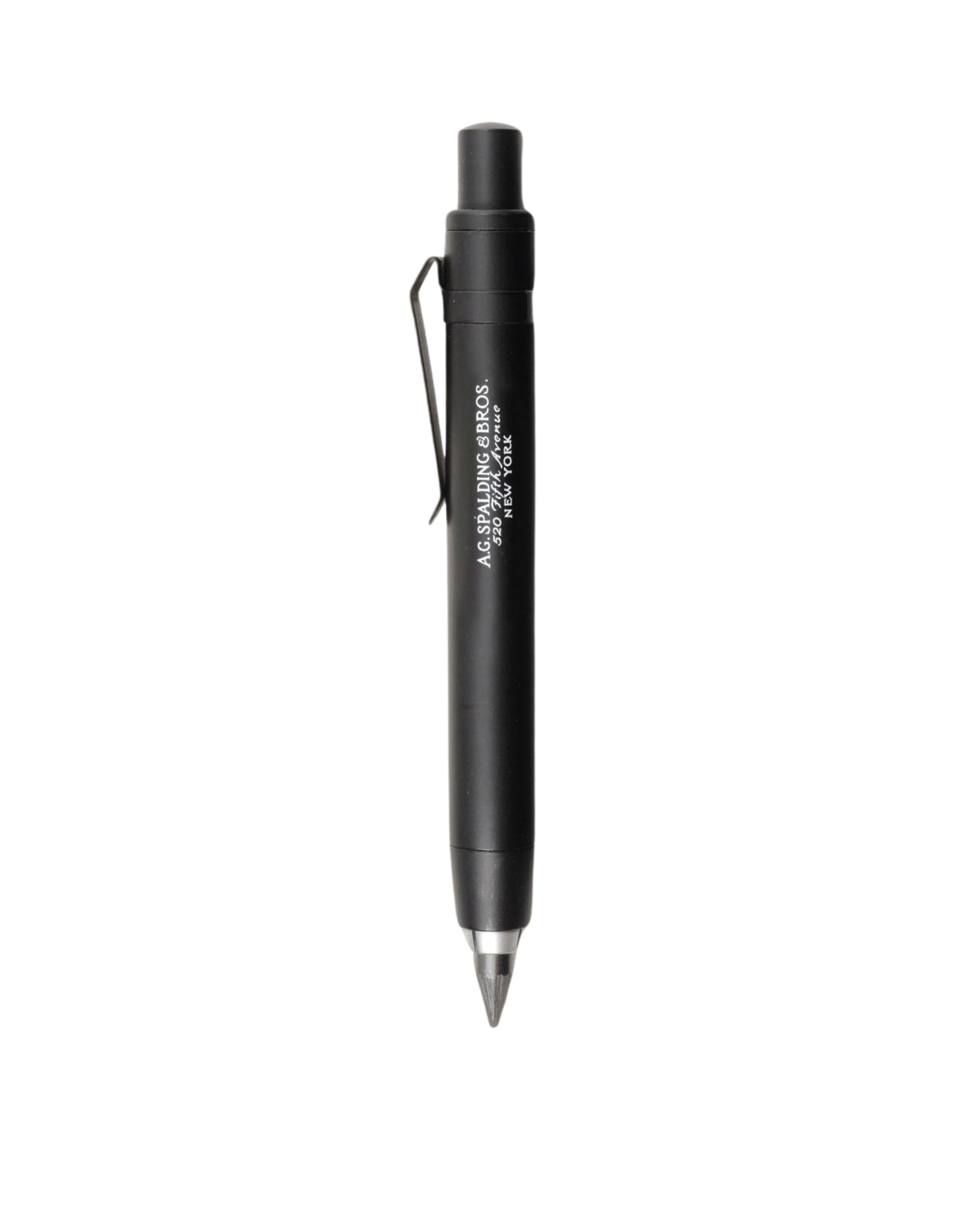 Agspalding&amp;bros. Short Mechanical Pencil Pencil Pencil 10 Cm Black Unisex