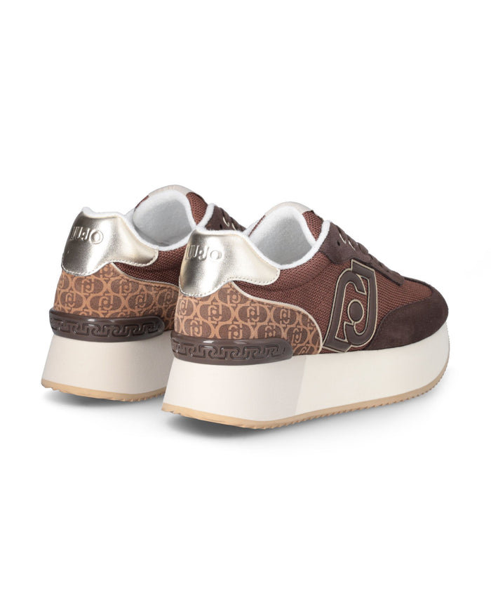 Liu Jo Women's Brown Leather Sneakers 4