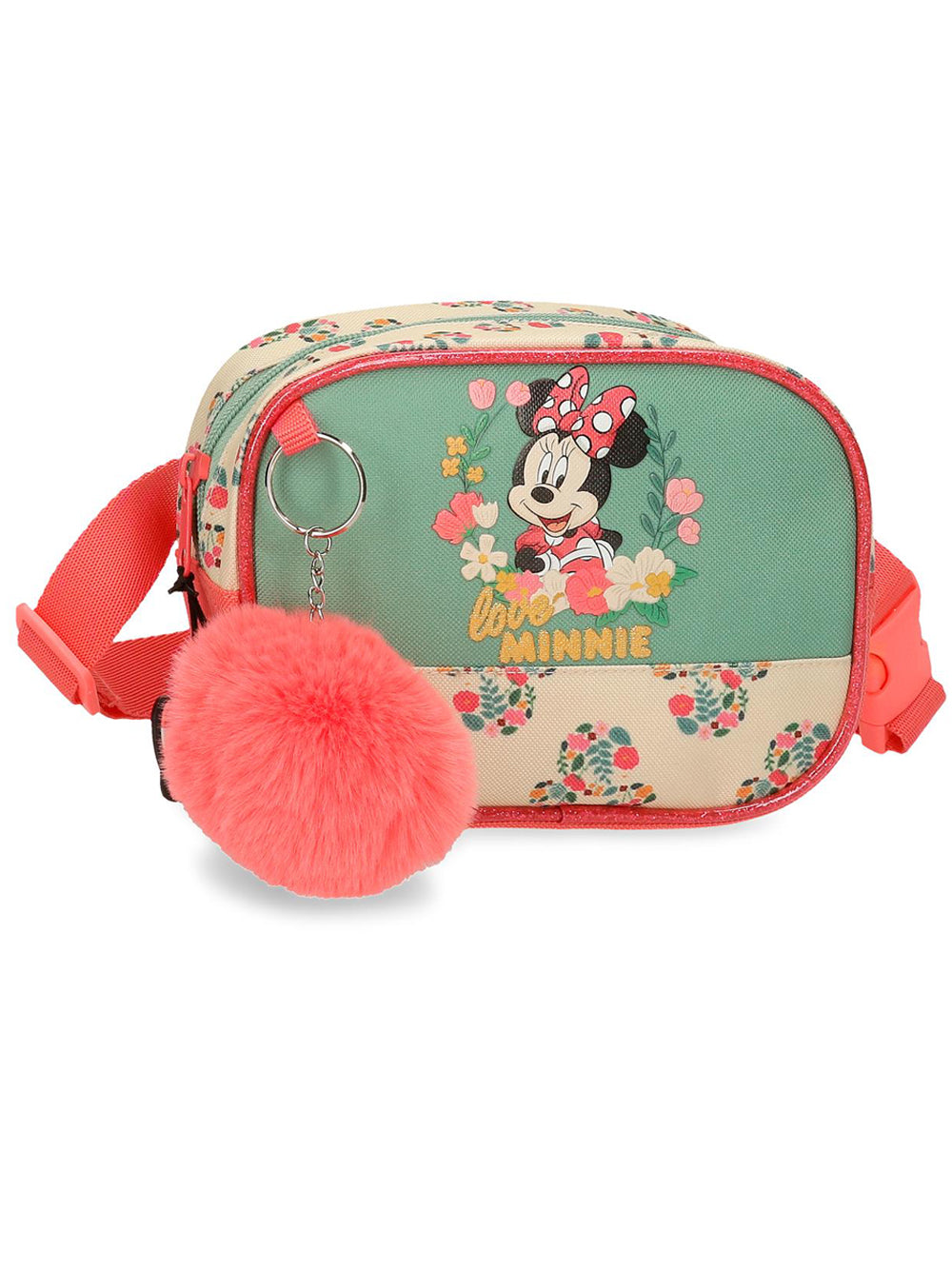 Disney Minnie Golden Days Shoulder Bag Clutch Girl Multicolor Women