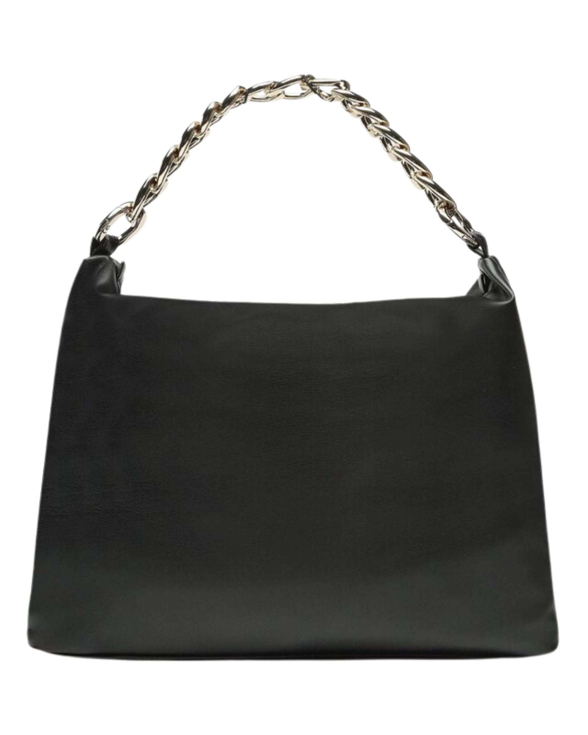 Patrizia Pepe Bag Handle Chain Leather Black