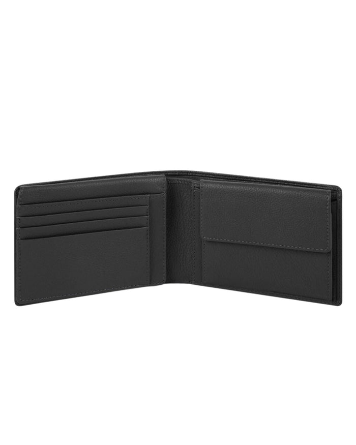 Piquadro Wallet Coin Purse Cards Black Men 2