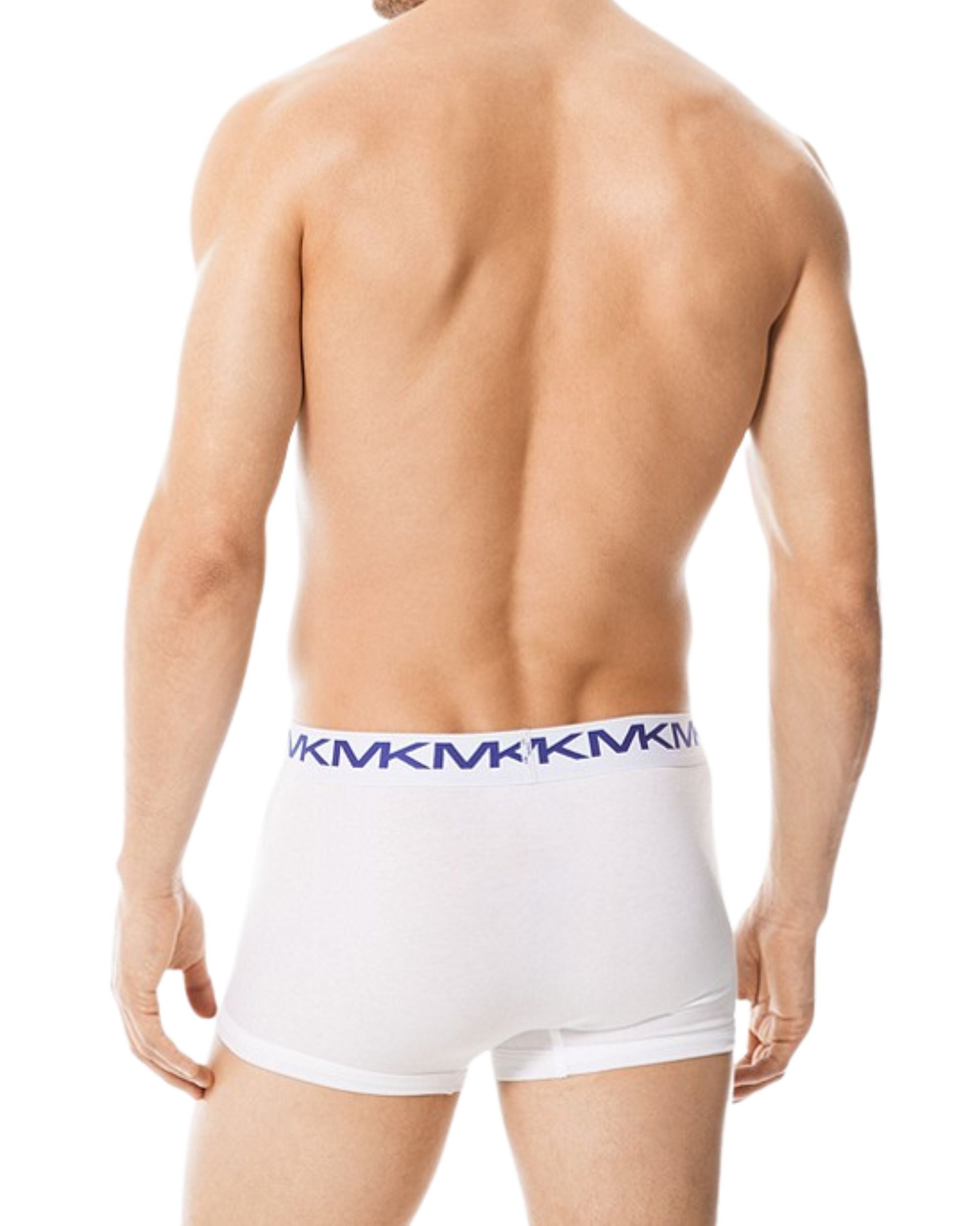 Michael Kors Tripack 3 Pezzi Set Kit Intimo Mutande Bianco Uomo