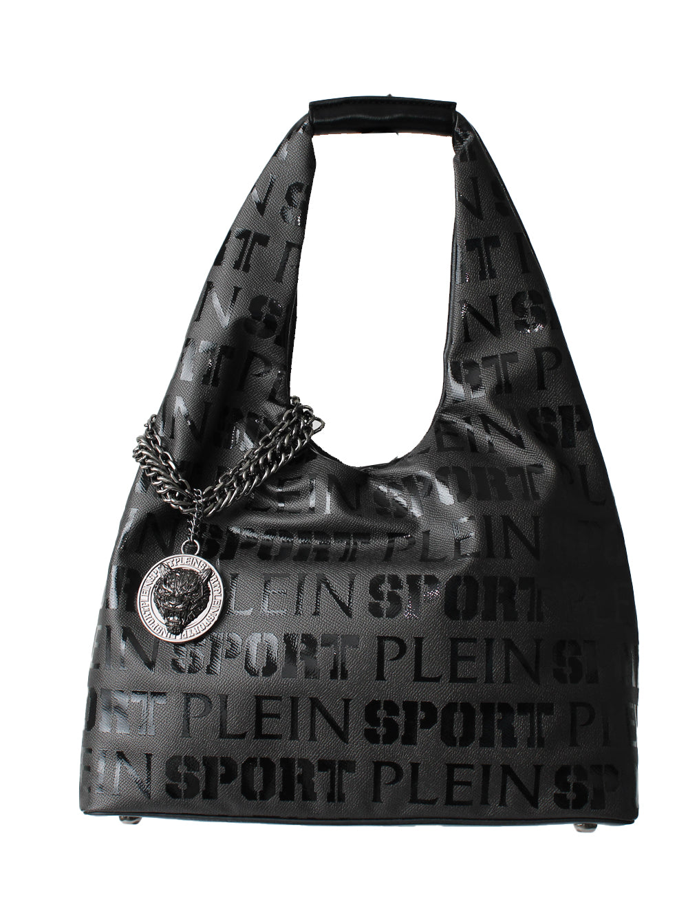 Plein Sport Large Hobo Alice Black Women