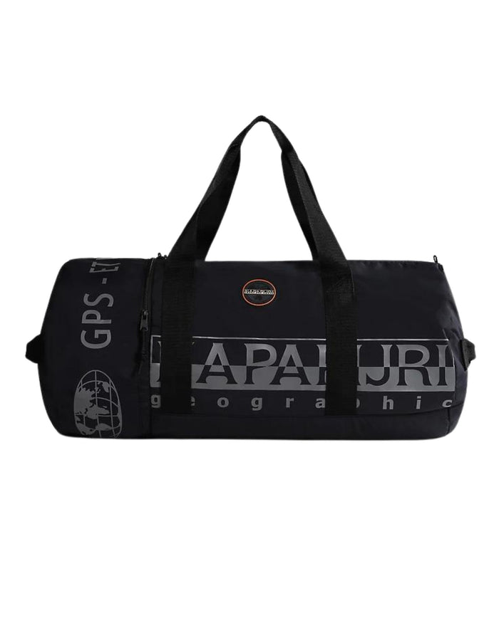 Napapijri Travel Bag With Shoulder Strap Logo Black Unisex 3