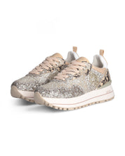 Liu Jo Sneakers Pelle Beige Donna