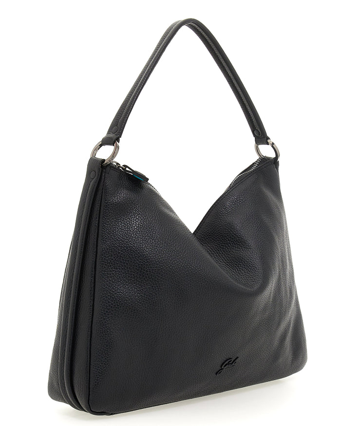 Gabs One Shoulder Calliope Black Leather 2