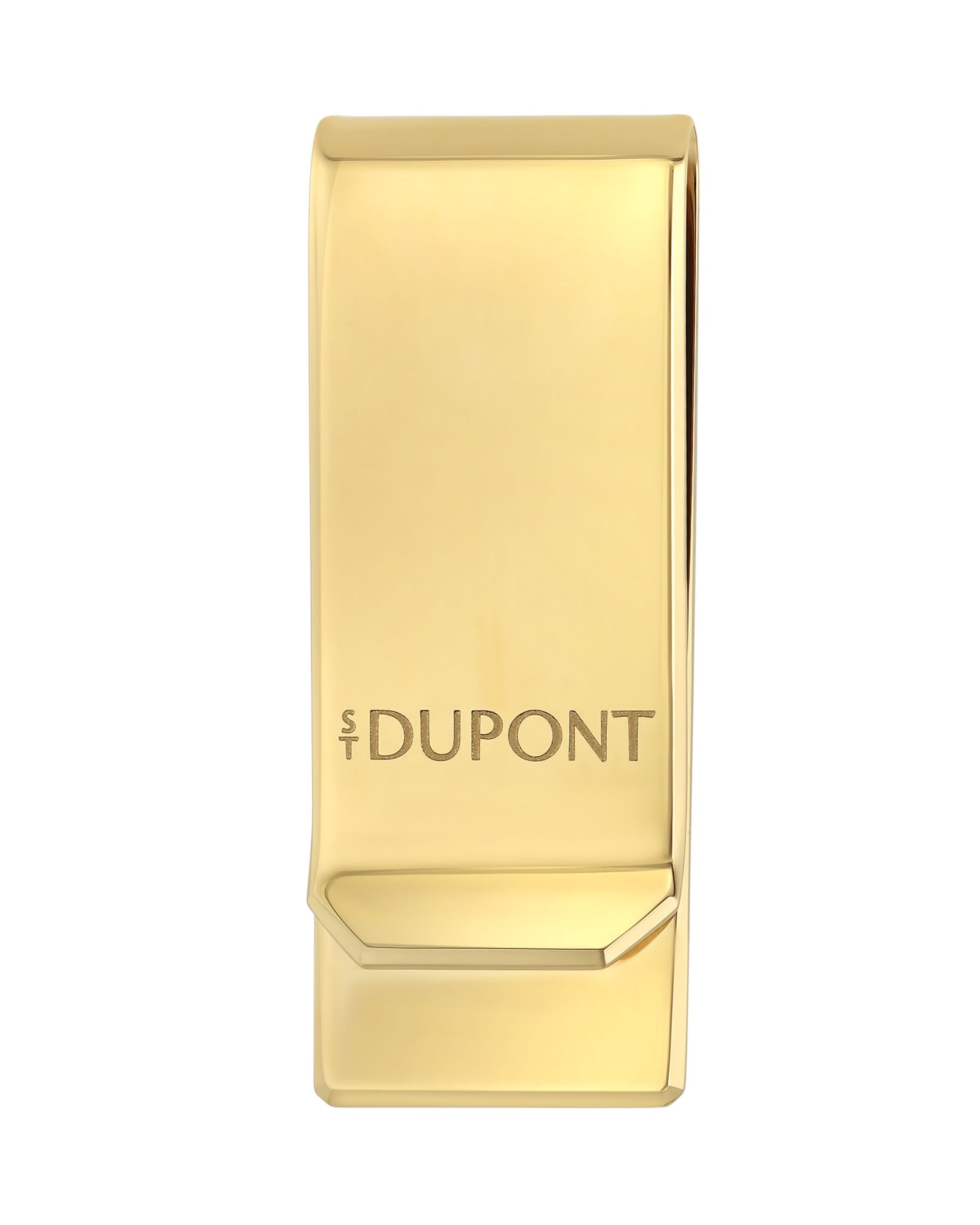 Stdupont Rect Money Clip Gold Unisex
