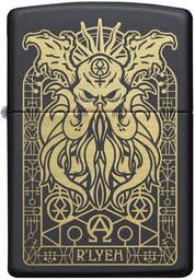 Zippo Windproof Refillable Made In Usa Black Unisex