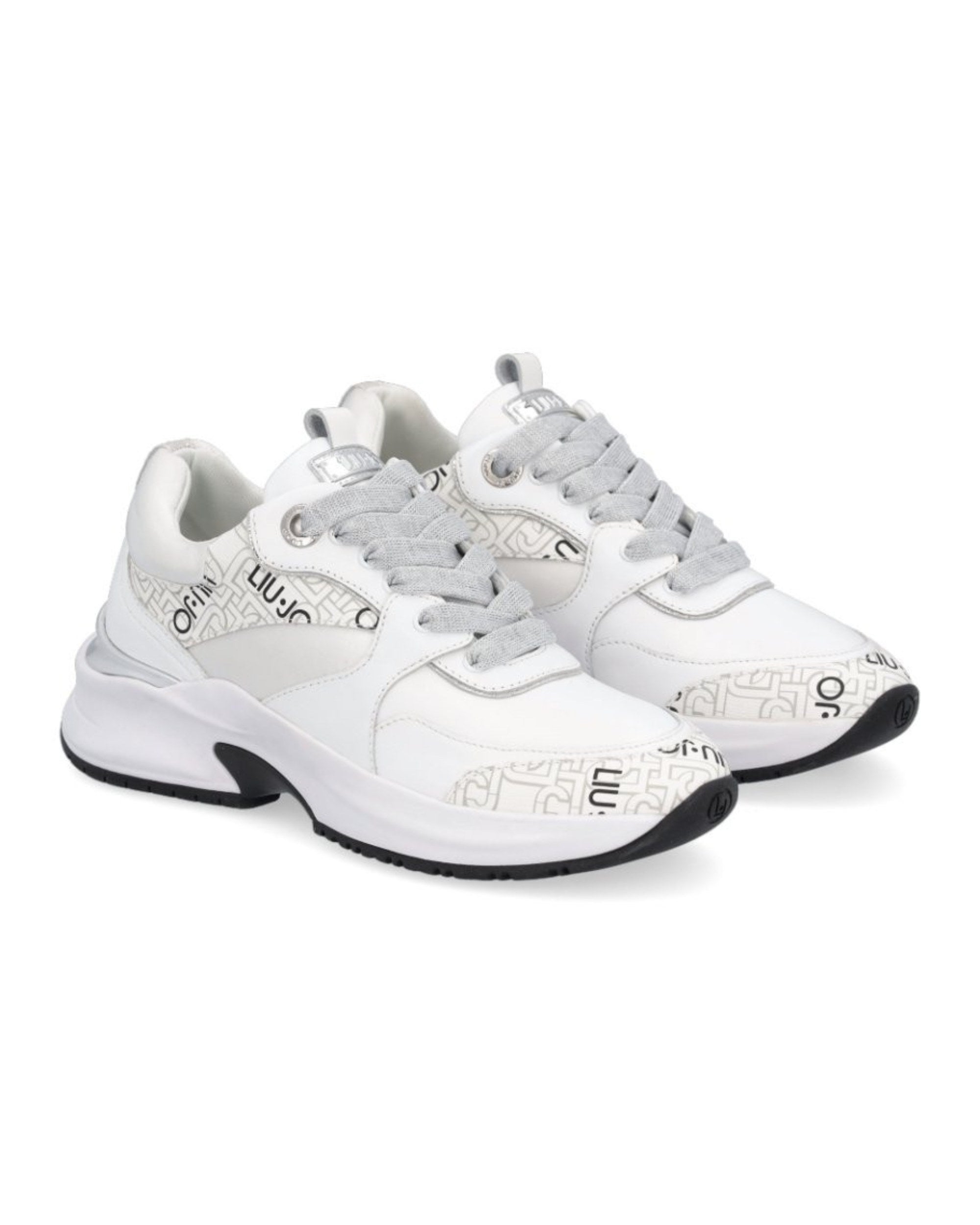 Liu Jo Sneakers Lily 08 Pelle Bianco