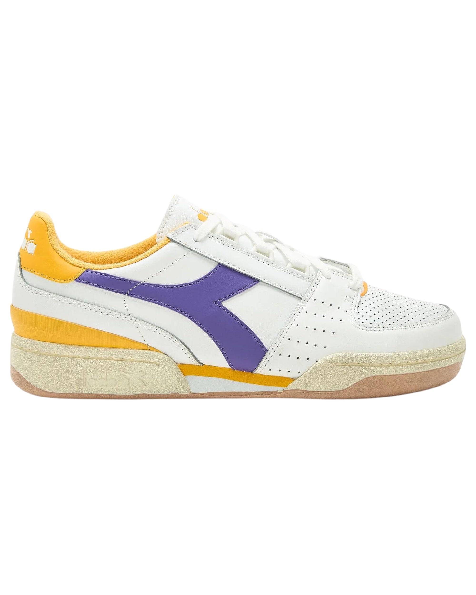 Diadora Sneakers Davis Pelle Bianco