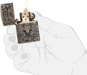 Zippo Spirituale Armor Inciso 360 Gradi Collezione Multicolore Unisex