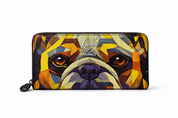 Gabs Portafoglio portamonete slot card zip around Pelle Gmoney17 Bull TRIP - BULLDOG GIALLO