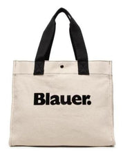 Blauer Tracolla Beach Tote Shopper Beige Donna