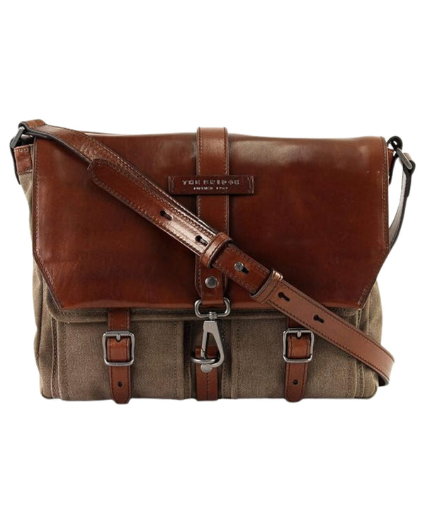 The Bridge Brown Leather Business Bag Women