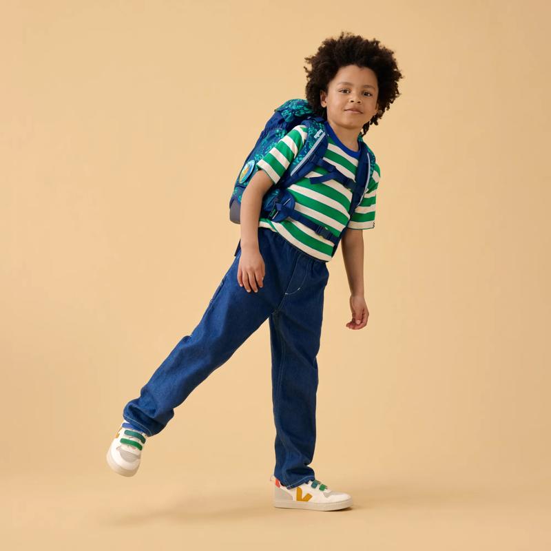 Ergobag PACK SET zaino portapenne Ergonomico Eco Resistente Acqua Sporco Firebear