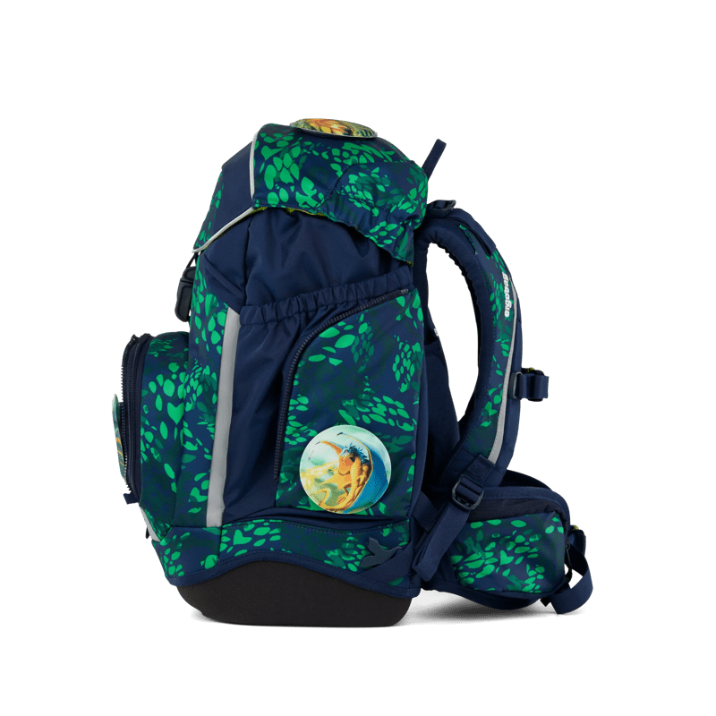 Ergobag PACK SET zaino portapenne Ergonomico Eco Resistente Acqua Sporco Firebear