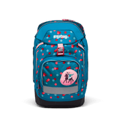 Ergobag Set Prime Zaino Ergonomico con Portapenne Eco Resistente Acqua Sporco Azzurro Bambino Bearlegance