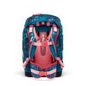 Ergobag Set Prime Zaino Ergonomico con Portapenne Eco Resistente Acqua Sporco Azzurro Bambino Bearlegance