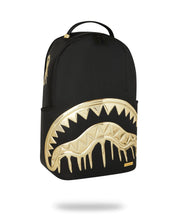 Sprayground Zaino Big Backpack Scuola City Viaggio Shark gold black
