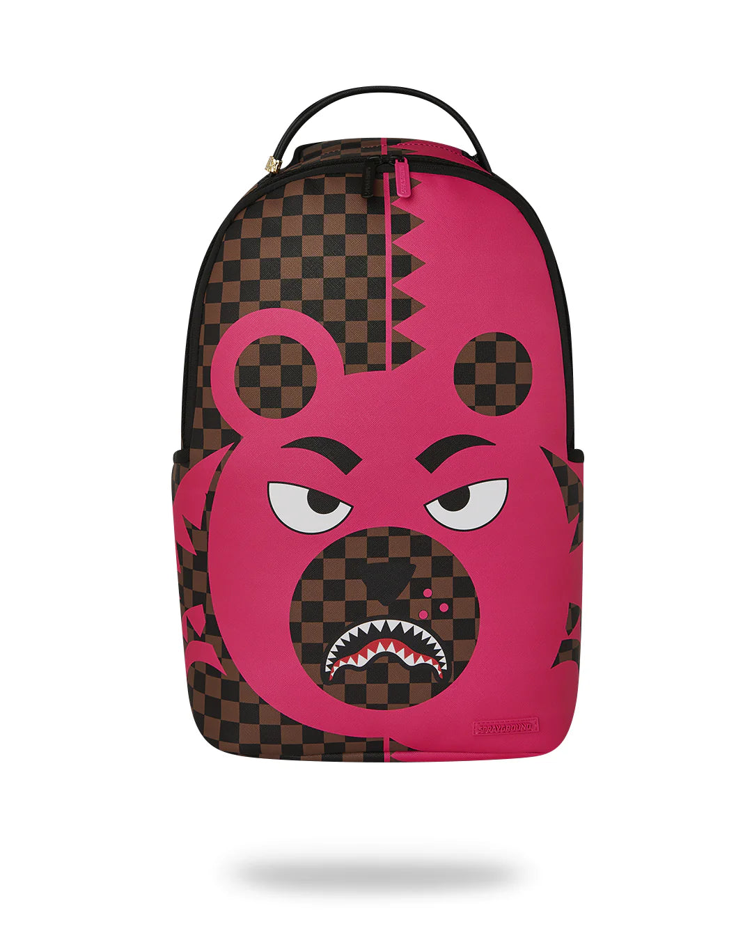 Sprayground Zaino Big Backpack Scuola City Viaggio Shark pink bear