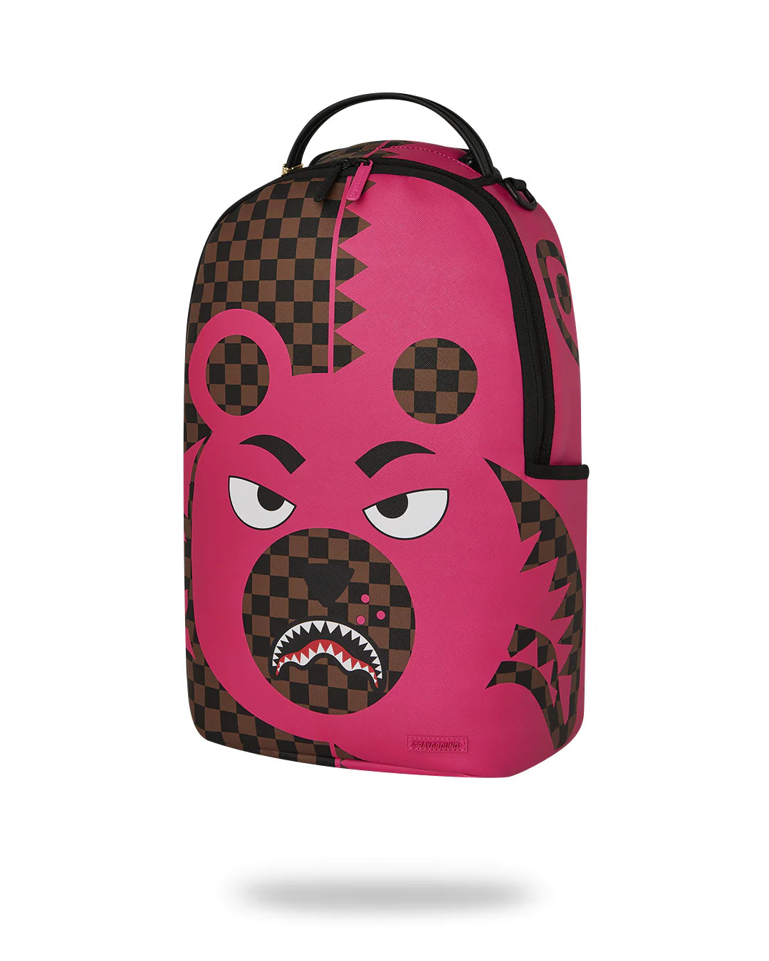 Sprayground Zaino Big Backpack Scuola City Viaggio Shark pink bear