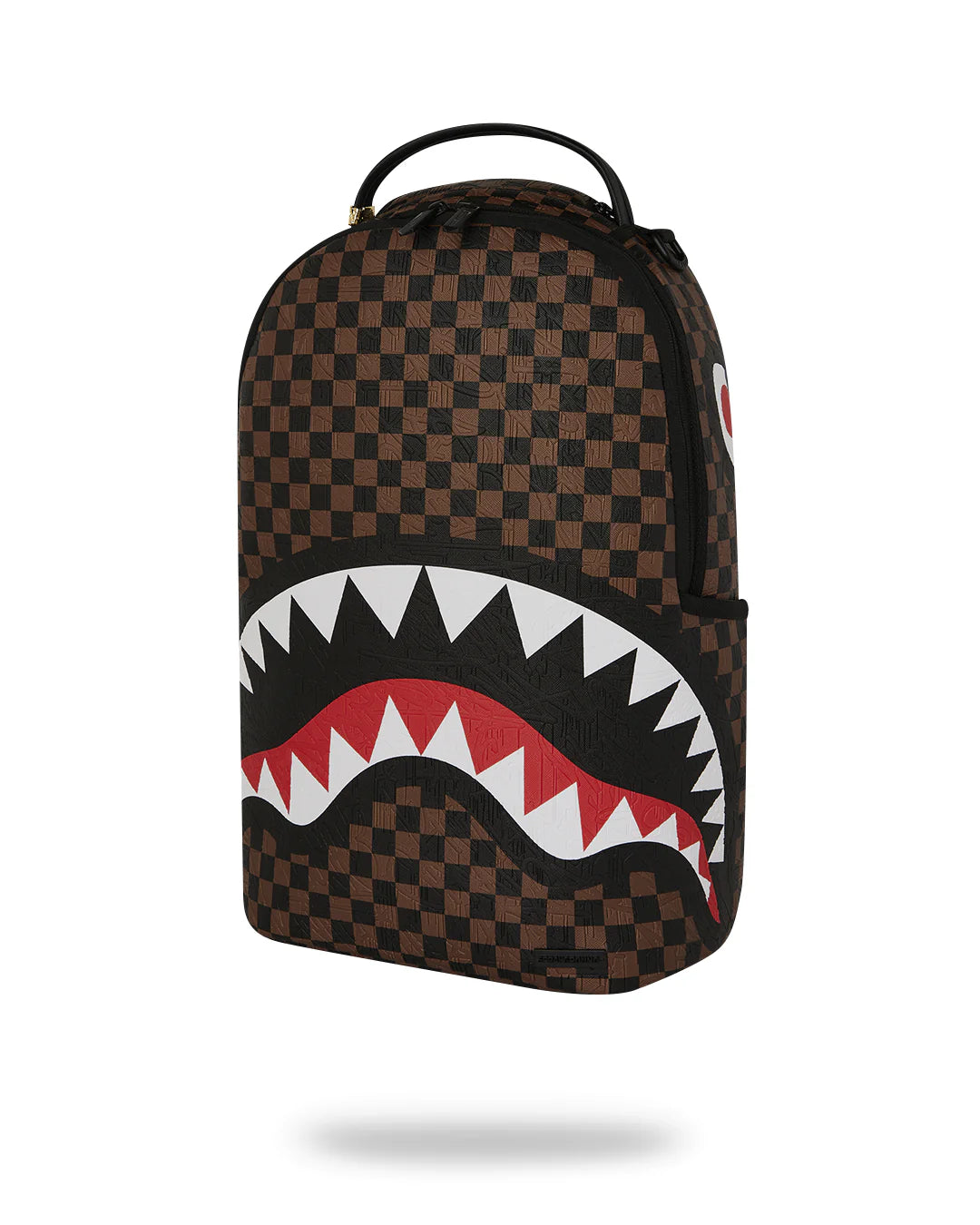 Sprayground Zaino Big Backpack Scuola City Viaggio Shark check embossed b8232
