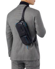 Piquadro Men Women With Rfid Protection Blue Unisex