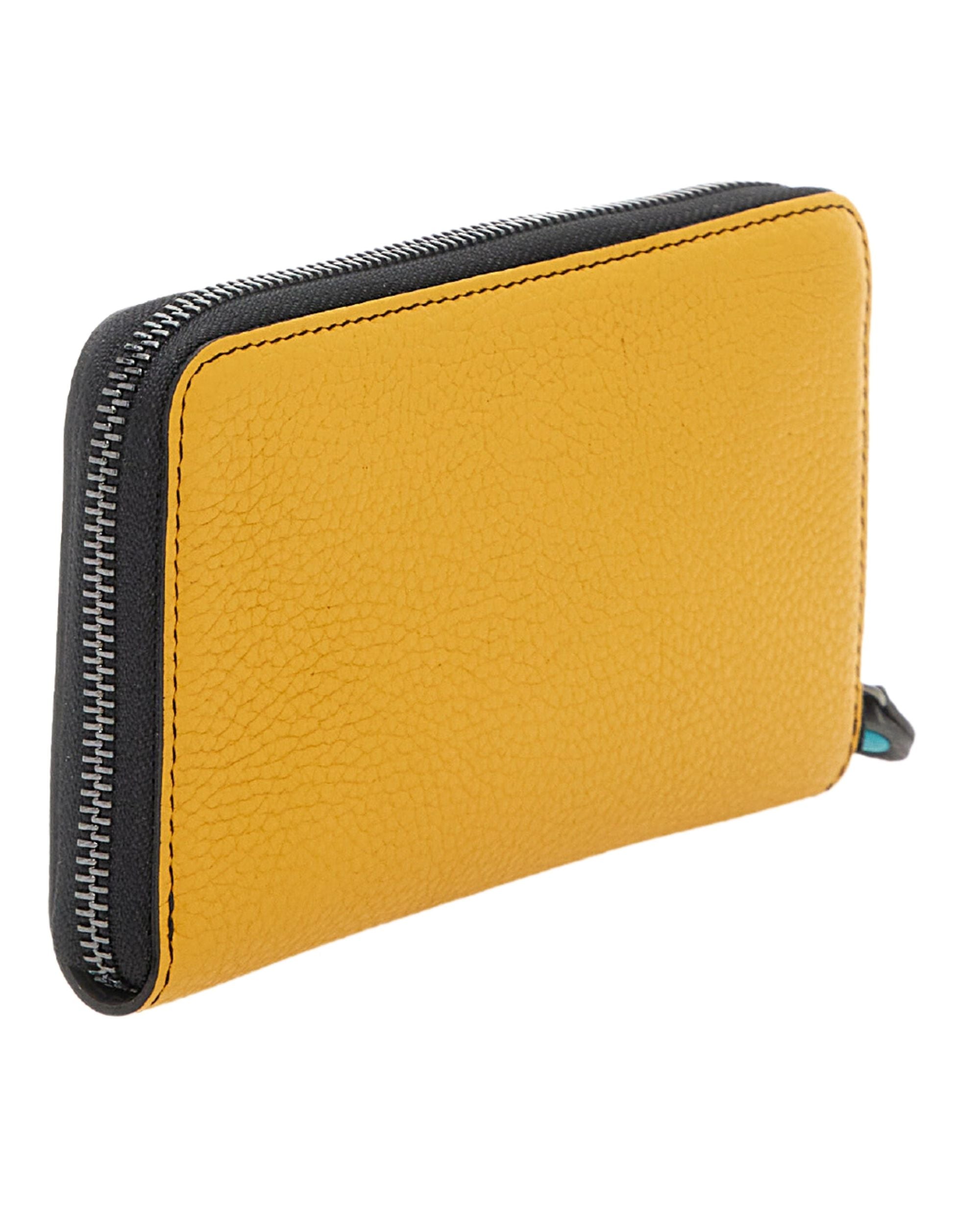 Gabs Zip Around Coin Purse Card Holder Yellow Women