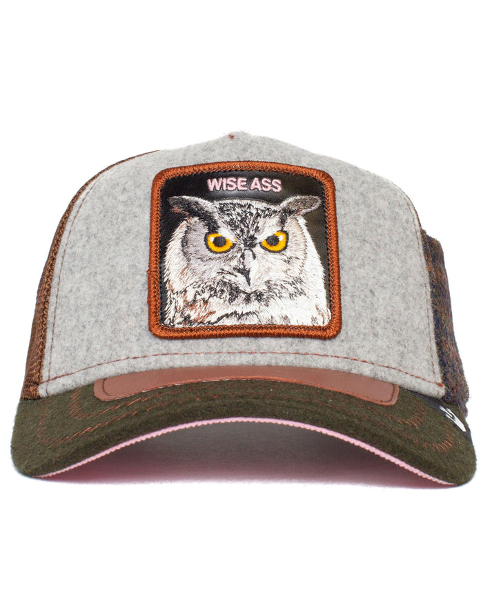 Goorin Bros. Baseball Trucker Cap Grey Unisex 1