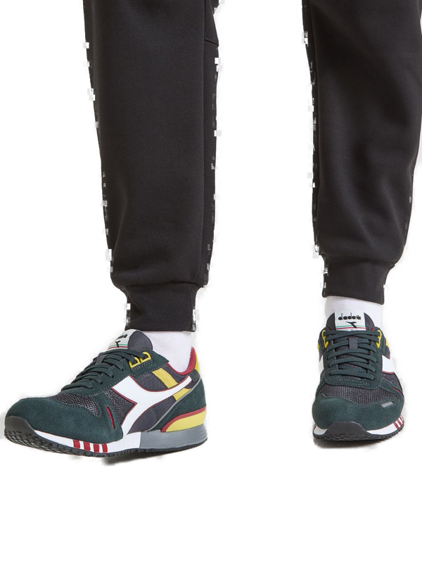 Diadora Titan Nylon/Suede Multicolor Sneakers-2