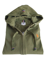 Us Polo Assn. Full Zip Hooded Green Men