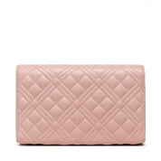 Love Moschino Borsetta Quilted da Sera Rosa