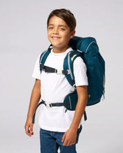 Ergobag Ergonomic Customizable Eco Water Resistant Dirt Blue Kids