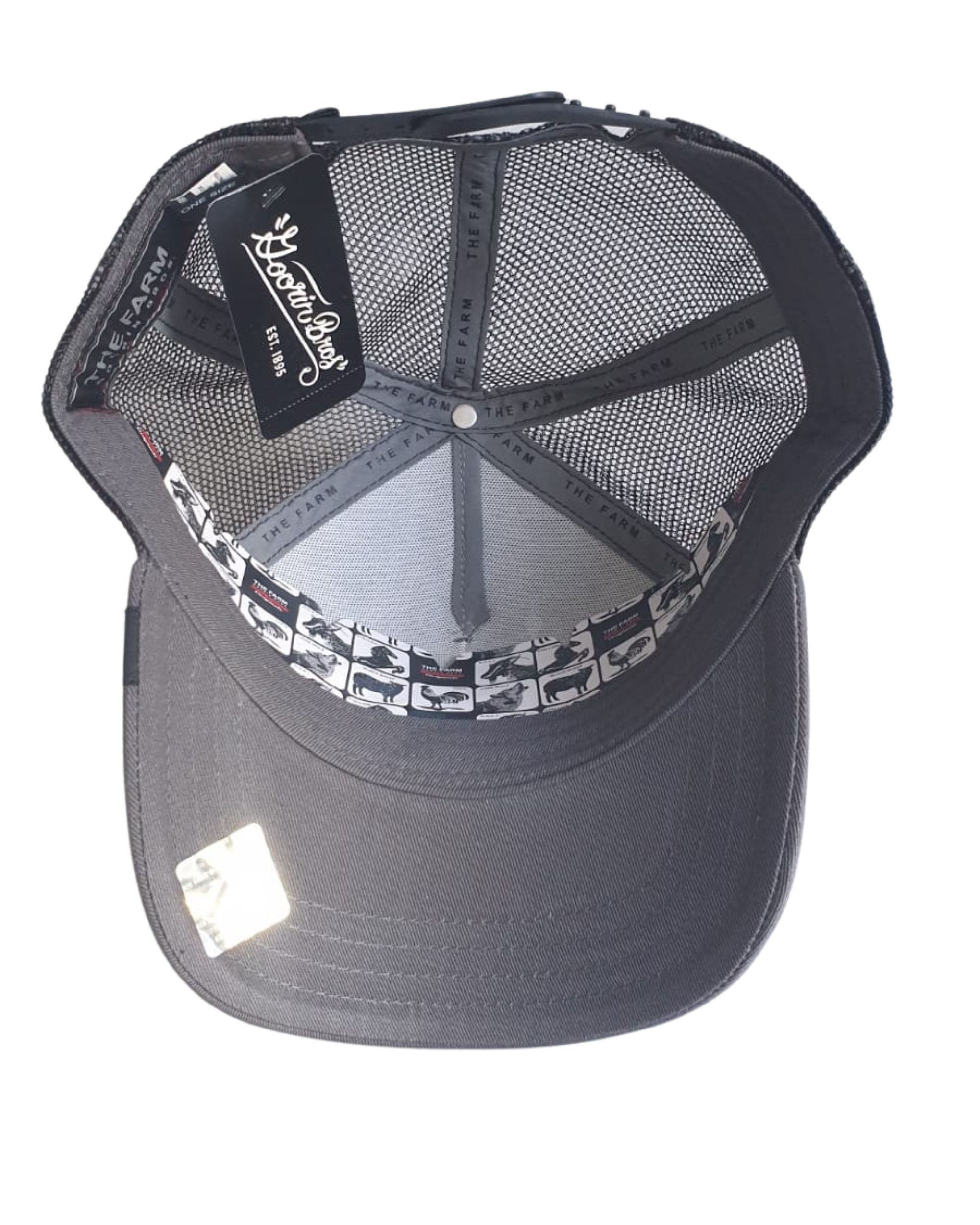 Goorin Bros. Trucker Cap Animal Farm 'the Panther' Grey Unisex