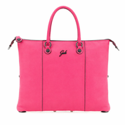 Gabs G3 Plus M Borsa Zaino Trasformabile Hobo Shopper Tote Bauletto in Pelle Begonia