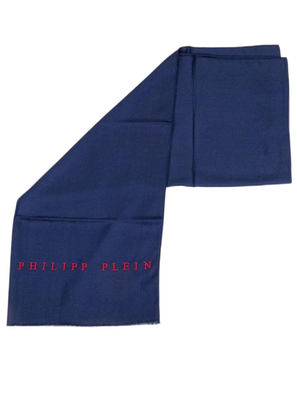 Philipp Plein Viscose Scarf Made in Italy Blue