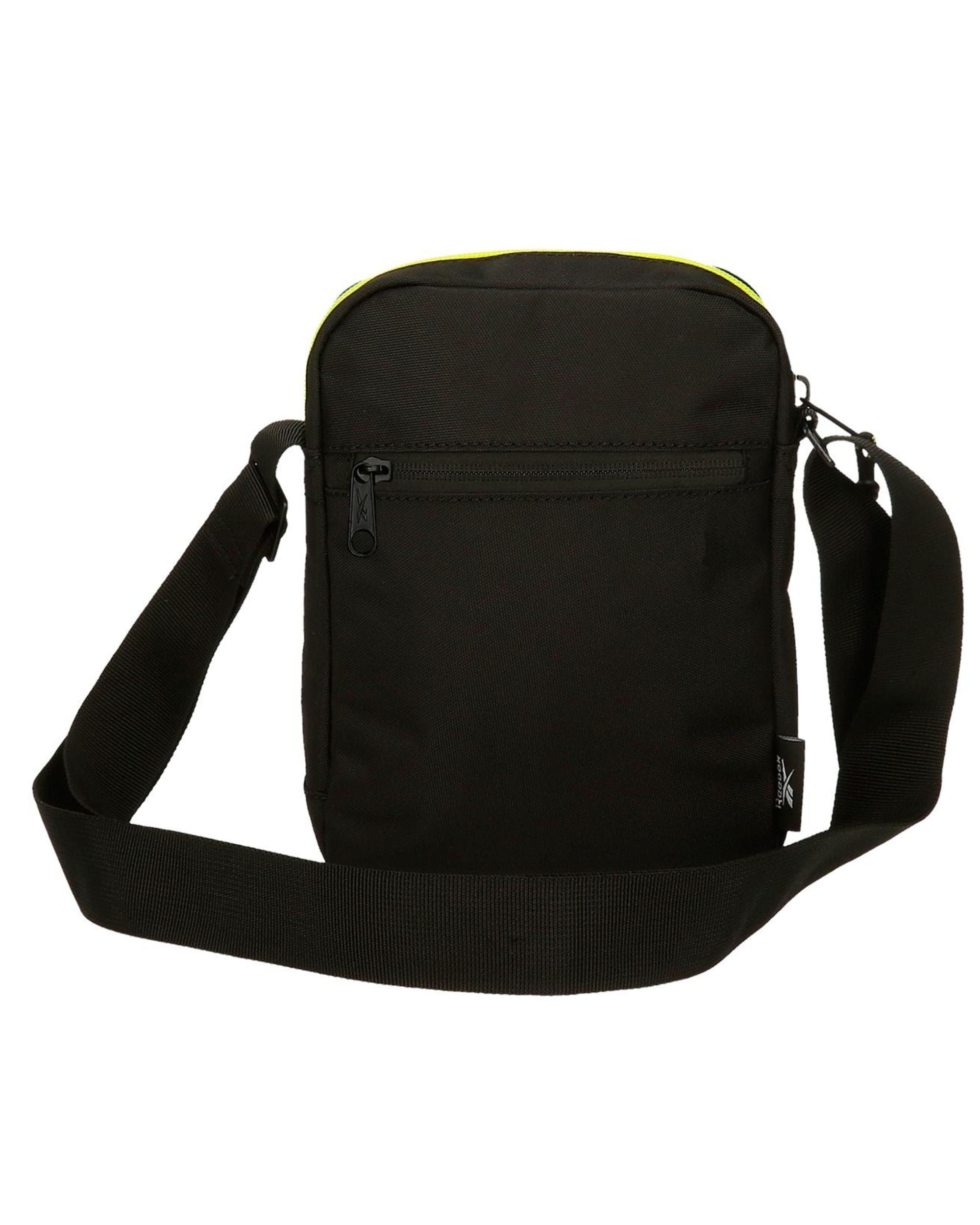 Reebok 17x22x6 Cm Borsa Tracolla Nero Uomo