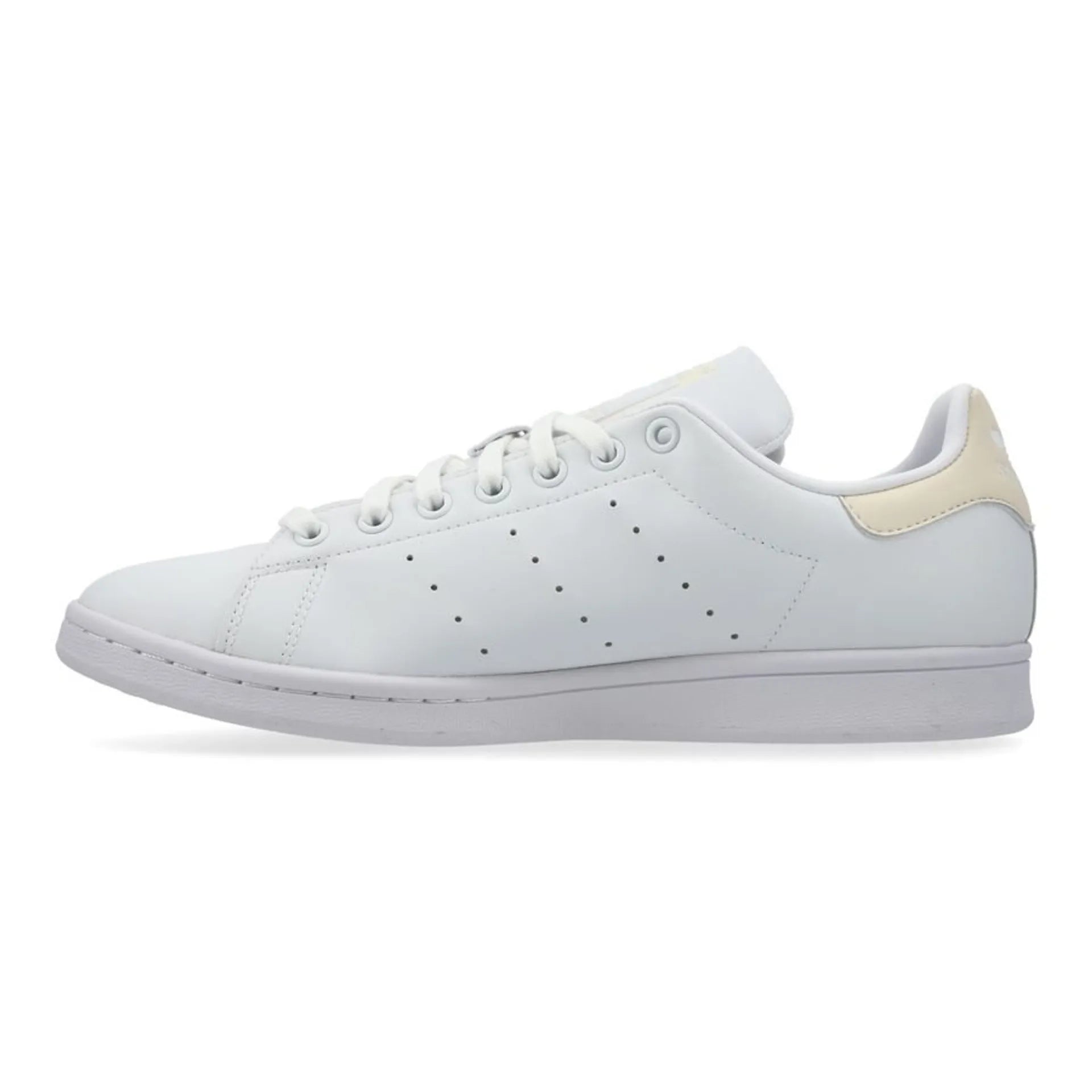 Adidas Sneakers Stan Smith W in Pelle Bianco Dettagli Bianco Donna