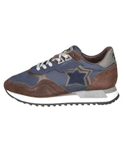 Atlantic Stars Sneakers Casual Lacci Blu Uomo