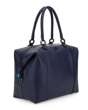 Gabs Backpack Transformable Hobo Shopper Tote Leather Satchel Blue