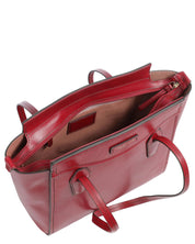 The Bridge Shopper Tote Shoulder Bag Red Women