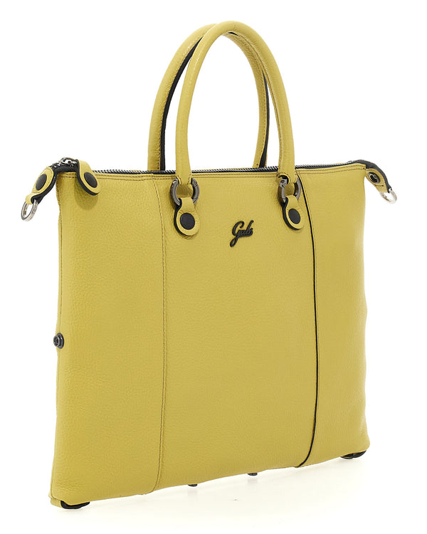 Gabs Backpack Convertible Hobo Shopper Tote Leather Satchel Yellow-2