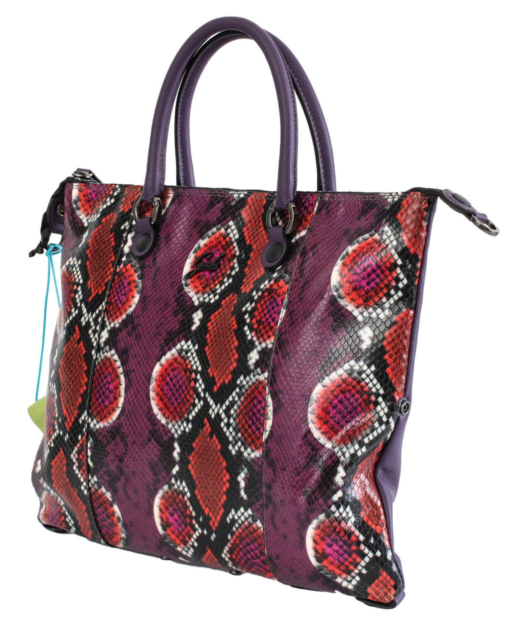 Gabs Trasformabile Shopper Bauletto Zaino Gatto Viola Donna