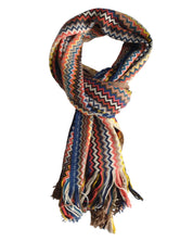 Missoni Stola Fantasia Geometrica Lana Multicolore