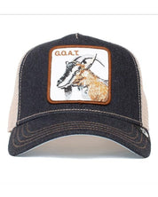 Goorin Bros. Trucker Cap Animal Farm 'the Goat' Brown Unisex Cap