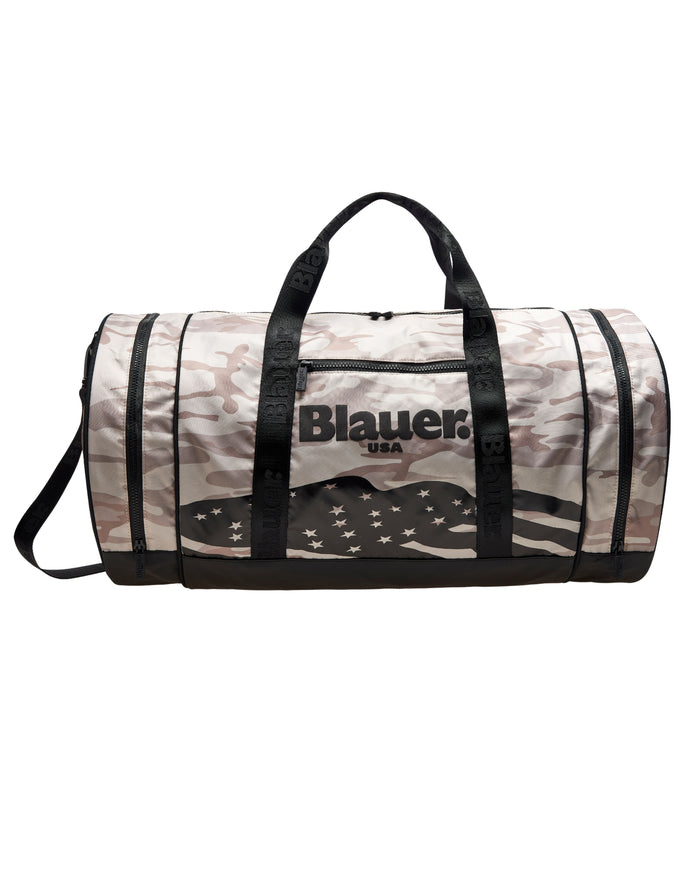 Blauer Camouflage Beige Week Bag 1