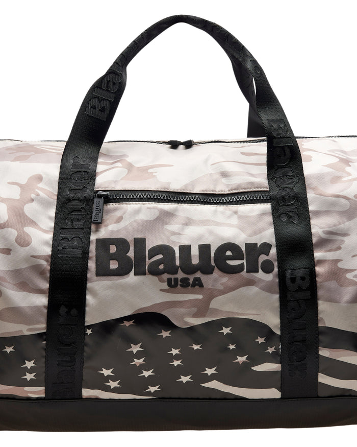 Blauer Camouflage Beige Week Bag 2